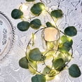 thumbnail image 5 of Efavormart 7FT 20 LED Artificial Green Eucalyptus Leaf Garland, Battery Operated Fairy String Lights Flowers Party Wedding Wall Garden Plants Decor Indoor Outdoor Decoration, 5 of 11