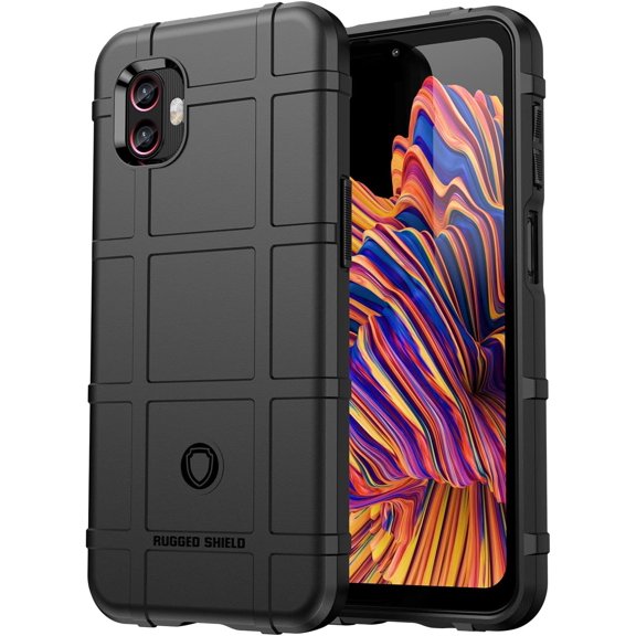 Phone Case for Samsung Galaxy Xcover6 Pro,Case for Galaxy Xcover Pro 2, Rugged Shield Slim Case with Military Grade Shockproof Protection for Galaxy Xcover6 Pro/Xcover Pro 2, HD Black