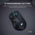 thumbnail image 4 of Mouse gamer inalámbrico Corsair IRONCLAW 26.000 DPI, 10 botones, 4 of 8