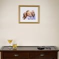thumbnail image 4 of ArtToFrames 8x20 Inch Gold Picture Frame, This Gold Wood Poster Frame is Great for Your Art or Photos, Comes with Regular Glass (4317), 4 of 8