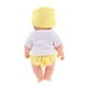 thumbnail image 3 of Muñeca de vinilo de 28 cm pulgadas, modelo de muñeca recién nacida, trenamiento para , de Navidad CUTICAT Reborn Girl Doll, 3 of 8