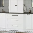 thumbnail image 2 of Jeffrey Alexander 602-96 Tahoe 3-3/4" Center To Center Twist Barrel Square Cabinet Handle, 2 of 7