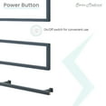 thumbnail image 5 of Voltaire 5-Bar Electric Towel Warmer in Matte Black, 5 of 12