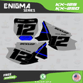 thumbnail image 4 of Kalair GFX Graphics Kit for Kawasaki KX125 (2003-2008) Enigma Series, 4 of 5