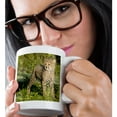 thumbnail image 2 of 3dRose, Tanzania, Cheetah, Ndutu, Ngorongoro -AF45 RBE0322 - Ralph H. Bendjebar, 15oz Mug, 2 of 7