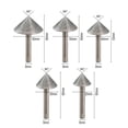 thumbnail image 6 of Electroplated Diamond Cone Chamfer Grinding Head Stone Glass Chamfering 50Mm, 6 of 8