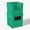 Green, variant on Mainstays Kids Medium Light Purple Stacking Open-Front Metal Storage Basket with Handles