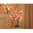 thumbnail image 3 of LINLIN Flower Tree lamp,Rose lamp Tree,Twig Light Branches Tree Light with Flower Twig Light USB Powered Adjustable Gold Branches, 3 of 4