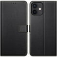 thumbnail image 5 of (Black)For iPhone 15 PRO Case, [Premium PU Leather Cover] [Flip Case] ​​[Wallet Pouch], Protective Case, 5 of 5