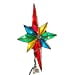 thumbnail image 3 of Kurt Adler UL3124 10 Light Multicolored Capiz Bethlehem Star Treetop with Gem Center, 3 of 5