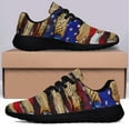 thumbnail image 3 of We The People American flag US Shoes Sneakers for Women Men Black Size 13, 3 of 7
