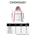 thumbnail image 6 of H2H Women's Sporty Design Long Sleeve Hoodie WHITECHARCOAL US 3XL/Asia 3XL (CWOHOL031), 6 of 6