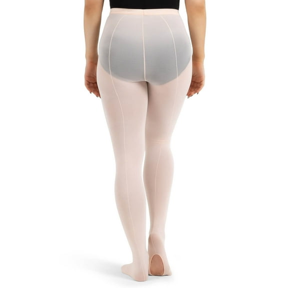 Capezio Women's Mesh Transition Tight w/ Mock Seam