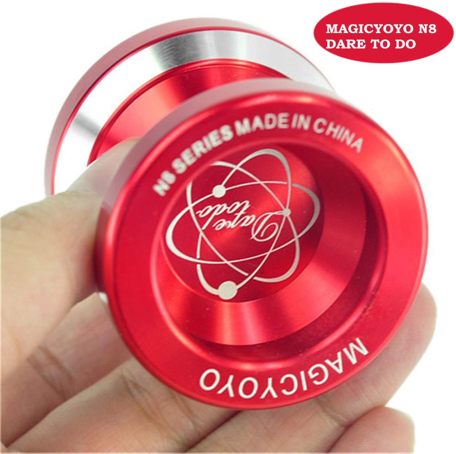 Hot Blue Magic YoYo N8 Dare To Do Alloy Metal Aluminum Professional Yo-Yo Toy 
