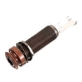 End Threaded Key Pin Vosarea Metal Threaded Guitar End Pin Jack Output Socket in Dark Red ...