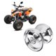 thumbnail image 5 of Buje De Rueda ATV, aleación De Aluminio Inoxidable De Alta Resistencia 10x4.50-5 Buje De Rueda Delantera Go Kart Mejora El Manejo Para ATV UTV, 5 of 7