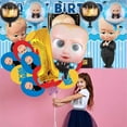 thumbnail image 5 of Boss Baby White Boy Balloons Party Supplies 1st Big Number Decorations Decor Kit Birthday, 5 of 5