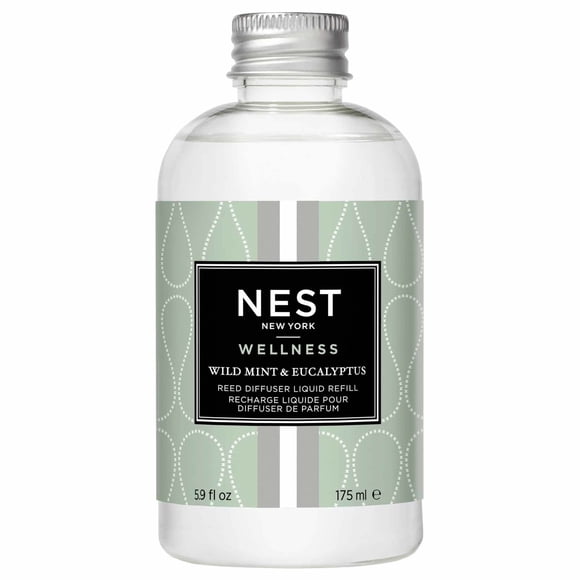 Recarga líquida Reed Difusor NEST New York Wild Mint & Eucalyptus