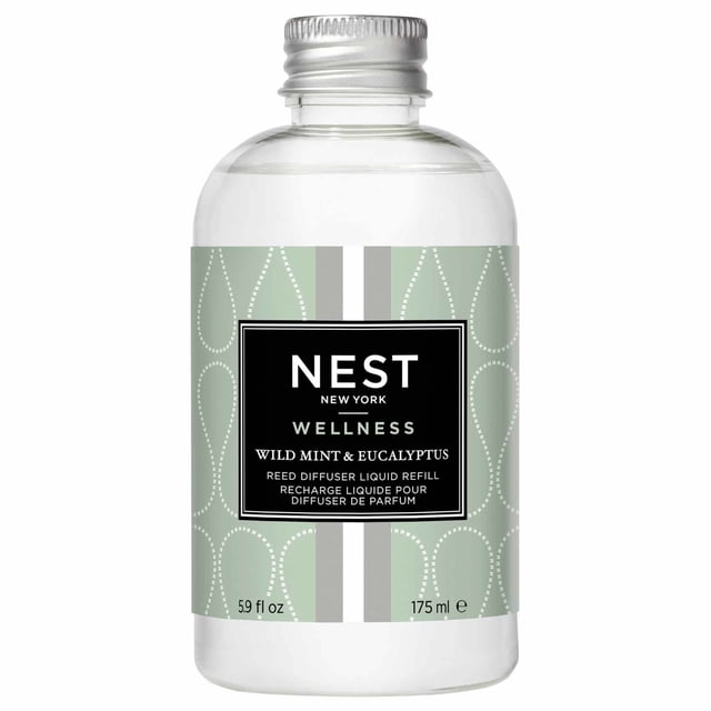 Recarga líquida Reed Difusor NEST New York Wild Mint & Eucalyptus