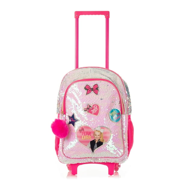 Mochila con Ruedas Escolar Jojo Siwa Fear Less You got this Bodega Aurrera en linea