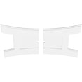 thumbnail image 2 of 40"W x 26 5/8"H x 2"ID x 8 3/4"C x 1"P Haven Architectural Grade PVC Contemporary Ceiling Medallion, Two Piece, 2 of 11