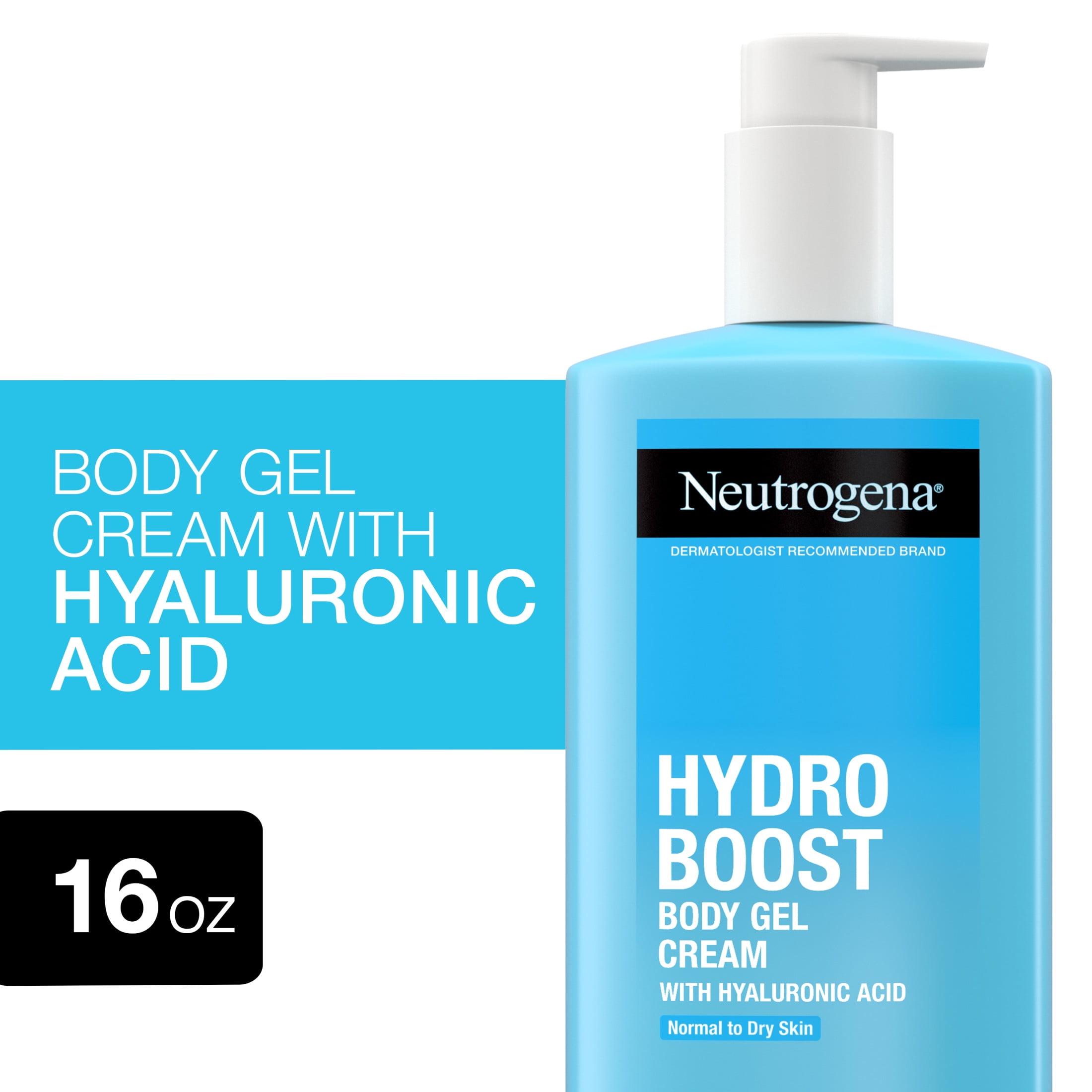 Neutrogena Hydro Boost Body Gel Cream, Daily Moisturizer for Dry 