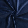 thumbnail image 5 of AuroraX Warm Fleece Throw Blanket with Hemmed Edge for Couch Blue Decorative Super Soft Cozy Blanket Hypoallergenic Washable 51"x59" Throw for All Seasons, 5 of 5