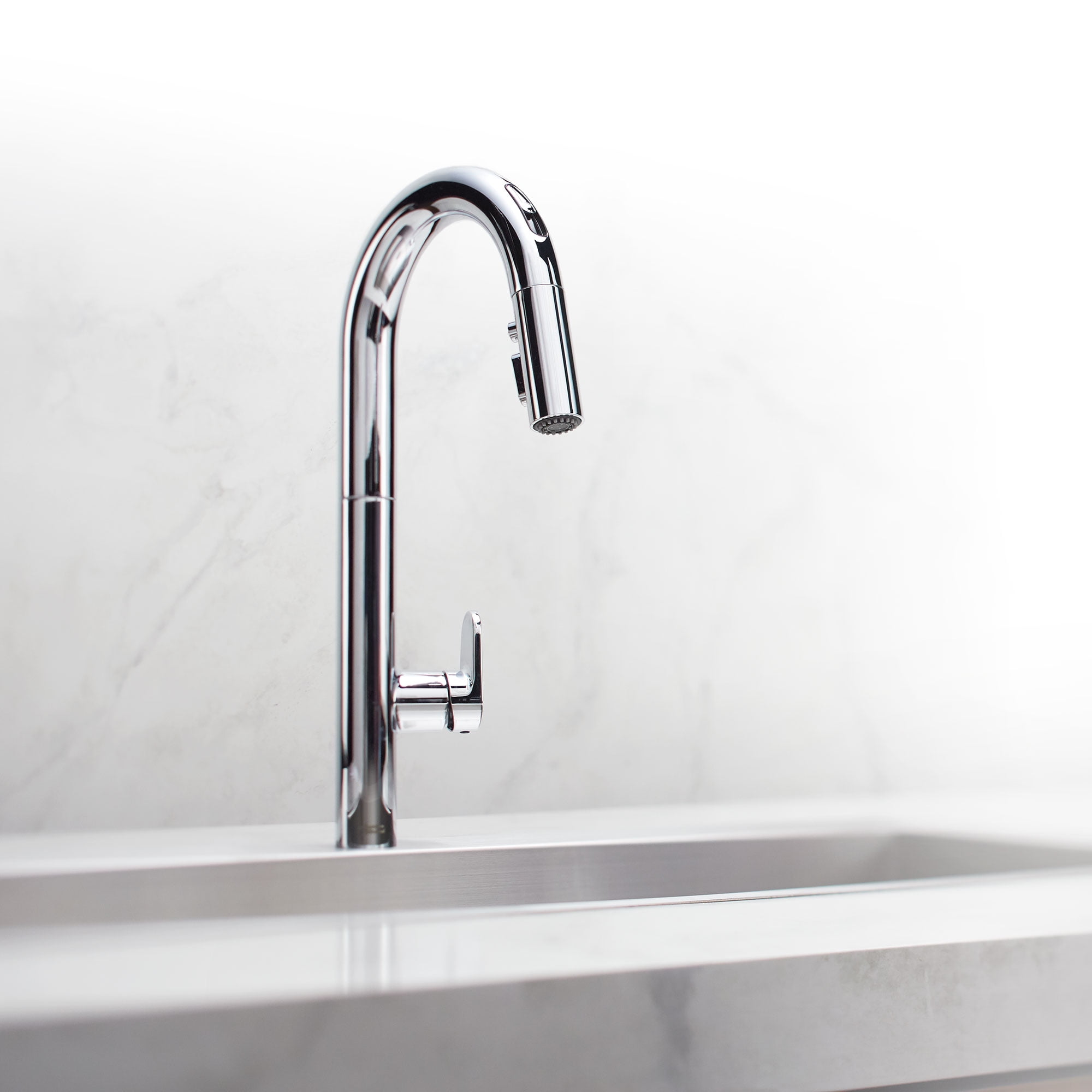 American Standard Beale Single-Handle Pull Down Kitchen Faucet in Chrome