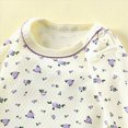 thumbnail image 6 of masbird Toddler Girls Boys Pajama Sets Cotton 2 Piece Long Sleeve Kids Sleepwear Infant Kids Girls Boys Cute Graphic Cotton Pajamas Set(Dark Purple,2-3 Y), 6 of 6
