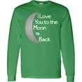 thumbnail image 3 of Inktastic I Love You to the Moon & Back. Long Sleeve T-Shirt, 3 of 5