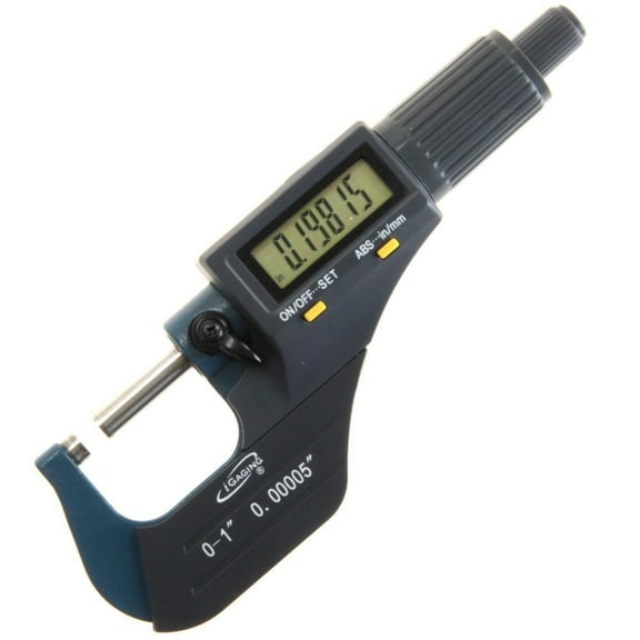 iGaging Digital Micrometer w Data Output 0-1"/0.00005"/0.001mm