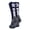 #03, variant on Navy/White Player Id Crew Number Socks (#55, Small)