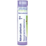 Boiron Natrum Carbonicum 1M, Homeopathic Medicine for Post Nasal Drip Or Headache Due To Sun Exposure, 80 Pellets