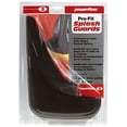 thumbnail image 3 of Hopkins MFG Mud Flap 6403 Pro-Fit; Multi-Fit; Set Of 2; Contoured; Without Logo; Black; OE-Approved Material; Screw On, 3 of 4