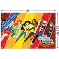 thumbnail image 3 of DC Comics TV - DC Superhero Girls - League Wall Poster with Push Pins, 22.375" x 34", 3 of 3