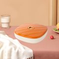 thumbnail image 4 of Fruit Tray Household Coffee Table Dried Fruit Box Divided Melon Candy Snack Storage Box, 4 of 6