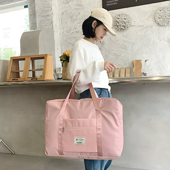 GASTROPOD Personal Item Bag Medium Foldable Travel Duffel Bag Tote Carry on Luggage Duffle Overnight for Women and Men