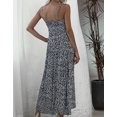 thumbnail image 5 of Summer Dresses For Women 2022 Spaghetti Strap Womens Dresses Floral Print Maxi Dress Alsol Lamesa, 5 of 6
