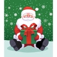 thumbnail image 1 of Cubierta para puerta de garaje, celebraciones de Papá Noel, 2,1 m x 2,4 m, 1 of 1