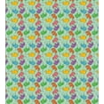 thumbnail image 3 of Ambesonne Animal Duvet Cover Sets, Colorful Polka Dot Animal, 2-Twin, Turquoise and Multicolor, 3 of 4