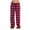 Buffalo Plaid Fuchsia / Black, variant on Just Love Women's Fleece Pajama Pants - Soft and Cozy Sleepwear Lounge PJs (Buffalo Plaid Red, 2X)