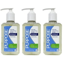 (3 pack) Purpose Gentle Cleansing Wash, 6-Ounce Pump Bottle