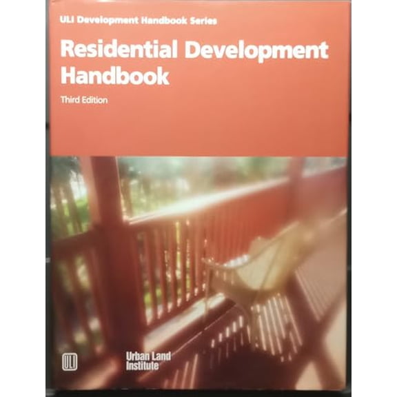 Pre-Owned Residential Development Handbook (Hardcover) 0874209188 9780874209181
