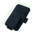thumbnail image 6 of Sun Visor Storage Organizer for Vehicles with Secure Mount and Soft PU Leather Frame, 6 of 8