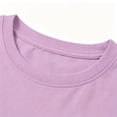 thumbnail image 6 of XINXIAOO Girls Short Sleeve T Shirts Summer Cap Sleeve Crew Neck Basic Casual Tee For School Sports Girls Cute Clothes, Size 5-14Y, 6 of 8