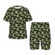 thumbnail image 1 of Balery Camouflage Dinosaur Conjunto de Pijama Infantil de Manga Corta con Estampado – Ropa de Dormir de Algodón Suave-Small, 1 of 6