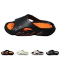 thumbnail image 6 of Otqutp Mens Sport Sandals Closed Toe Cutout Design Slip-On Shoes Casual Summer Lightweight Pool Shower Beach Slippers, 6 of 6