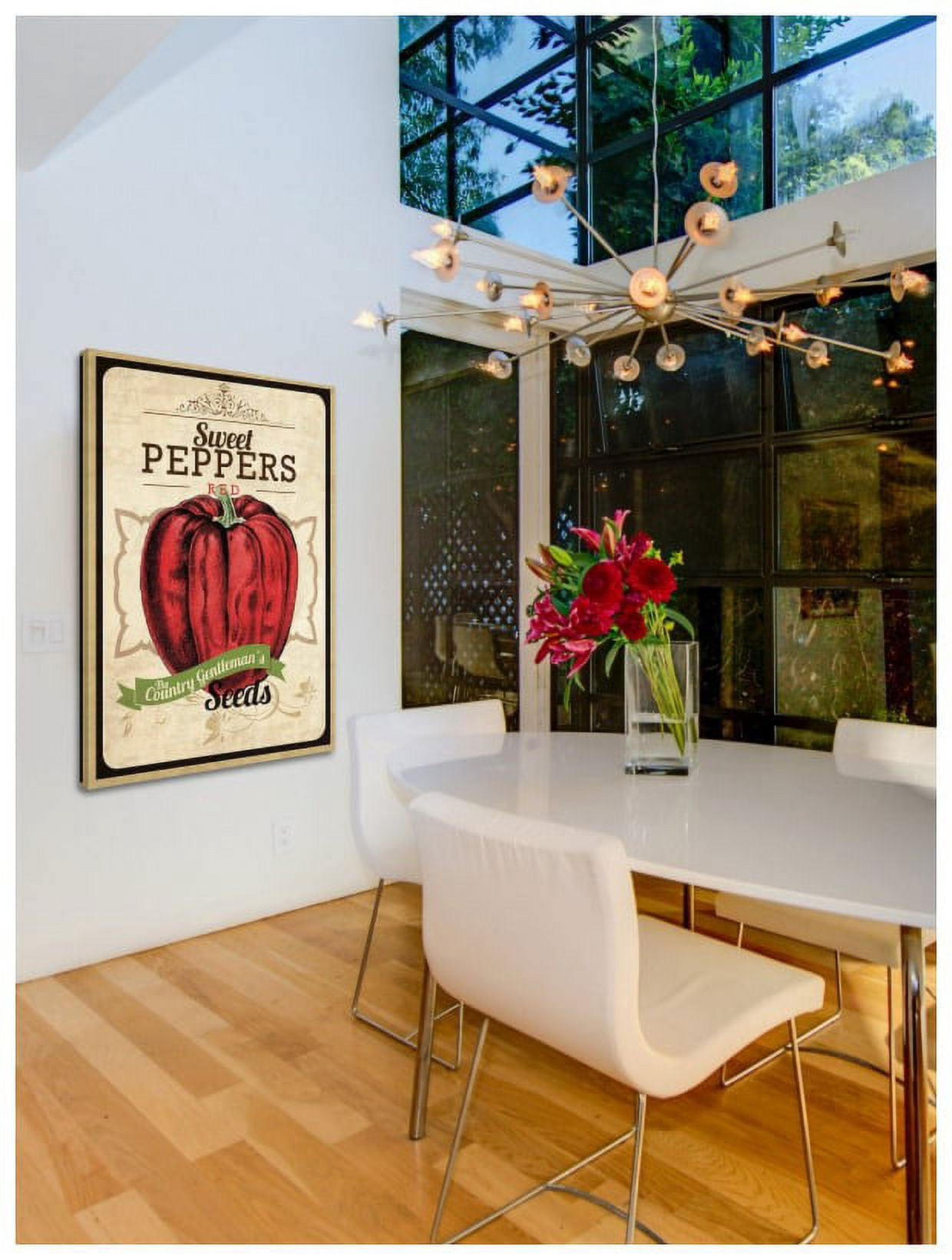 Marmont Hill "Seed Packet Pepper" Painting Print on Canvas