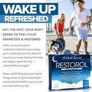 Restorol - Natural Sleep Aid - Relief from Jet Lag & Sleep Deprivation - Regulate Sleep Cycle - Get Restful Sleep (30ct)