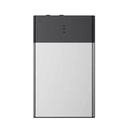 Xirurus AI Voice Recorder App Control 108 Languages Transcribe Audio Recording Device Bluetooth 5.2 Dual Microphone Magnetic Digital Dictaphone for Lectures Meetings, Black, 128 GB